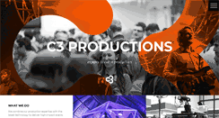 Desktop Screenshot of c3productions.co.uk